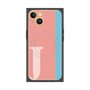 プレミアムパネル with MagSafe［ オリジナル - initial color line - J pink ］