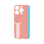 プレミアムパネル with MagSafe［ オリジナル - initial color line - J pink ］