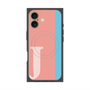 プレミアムパネル with MagSafe［ オリジナル - initial color line - J pink ］