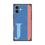 プレミアムパネル with MagSafe［ オリジナル - initial color line - J blue ］