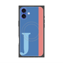 プレミアムパネル with MagSafe［ オリジナル - initial color line - J blue ］