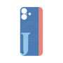 プレミアムパネル with MagSafe［ オリジナル - initial color line - J blue ］