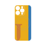 プレミアムパネル with MagSafe［ オリジナル - initial color line - J orange ］