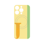 プレミアムパネル with MagSafe［ オリジナル - initial color line - J yellow ］