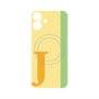 プレミアムパネル with MagSafe［ オリジナル - initial color line - J yellow ］