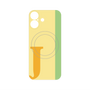 プレミアムパネル with MagSafe［ オリジナル - initial color line - J yellow ］