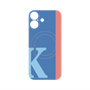 プレミアムパネル with MagSafe［ オリジナル - initial color line - K blue ］