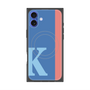 プレミアムパネル with MagSafe［ オリジナル - initial color line - K blue ］