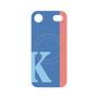 プレミアムパネル with MagSafe［ オリジナル - initial color line - K blue ］