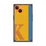プレミアムパネル with MagSafe［ オリジナル - initial color line - K orange ］
