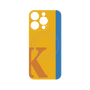 プレミアムパネル with MagSafe［ オリジナル - initial color line - K orange ］