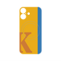 プレミアムパネル with MagSafe［ オリジナル - initial color line - K orange ］