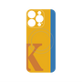 プレミアムパネル with MagSafe［ オリジナル - initial color line - K orange ］