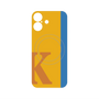 プレミアムパネル with MagSafe［ オリジナル - initial color line - K orange ］