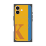 プレミアムパネル with MagSafe［ オリジナル - initial color line - K orange ］