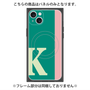 プレミアムパネル with MagSafe［ オリジナル - initial color line - K green ］