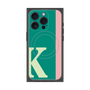 プレミアムパネル with MagSafe［ オリジナル - initial color line - K green ］