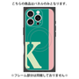 プレミアムパネル with MagSafe［ オリジナル - initial color line - K green ］