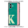 プレミアムパネル with MagSafe［ オリジナル - initial color line - K green ］