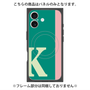プレミアムパネル with MagSafe［ オリジナル - initial color line - K green ］