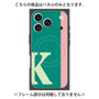 プレミアムパネル with MagSafe［ オリジナル - initial color line - K green ］