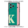 プレミアムパネル with MagSafe［ オリジナル - initial color line - K green ］
