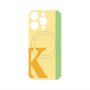 プレミアムパネル with MagSafe［ オリジナル - initial color line - K yellow ］