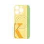 プレミアムパネル with MagSafe［ オリジナル - initial color line - K yellow ］