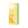 プレミアムパネル with MagSafe［ オリジナル - initial color line - K yellow ］