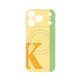 プレミアムパネル with MagSafe［ オリジナル - initial color line - K yellow ］