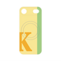 プレミアムパネル with MagSafe［ オリジナル - initial color line - K yellow ］