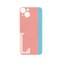 プレミアムパネル with MagSafe［ オリジナル - initial color line - L pink ］