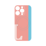 プレミアムパネル with MagSafe［ オリジナル - initial color line - L pink ］
