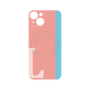 プレミアムパネル with MagSafe［ オリジナル - initial color line - L pink ］