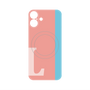 プレミアムパネル with MagSafe［ オリジナル - initial color line - L pink ］