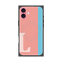 プレミアムパネル with MagSafe［ オリジナル - initial color line - L pink ］