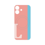 プレミアムパネル with MagSafe［ オリジナル - initial color line - L pink ］