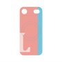 プレミアムパネル with MagSafe［ オリジナル - initial color line - L pink ］