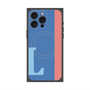 プレミアムパネル with MagSafe［ オリジナル - initial color line - L blue ］