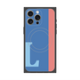 プレミアムパネル with MagSafe［ オリジナル - initial color line - L blue ］