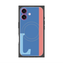 プレミアムパネル with MagSafe［ オリジナル - initial color line - L blue ］