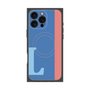プレミアムパネル with MagSafe［ オリジナル - initial color line - L blue ］