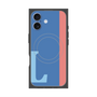 プレミアムパネル with MagSafe［ オリジナル - initial color line - L blue ］