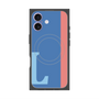 プレミアムパネル with MagSafe［ オリジナル - initial color line - L blue ］