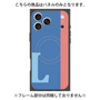プレミアムパネル with MagSafe［ オリジナル - initial color line - L blue ］