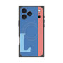 プレミアムパネル with MagSafe［ オリジナル - initial color line - L blue ］
