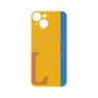 プレミアムパネル with MagSafe［ オリジナル - initial color line - L orange ］