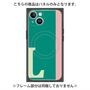 プレミアムパネル with MagSafe［ オリジナル - initial color line - L green ］