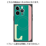 プレミアムパネル with MagSafe［ オリジナル - initial color line - L green ］