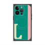 プレミアムパネル with MagSafe［ オリジナル - initial color line - L green ］